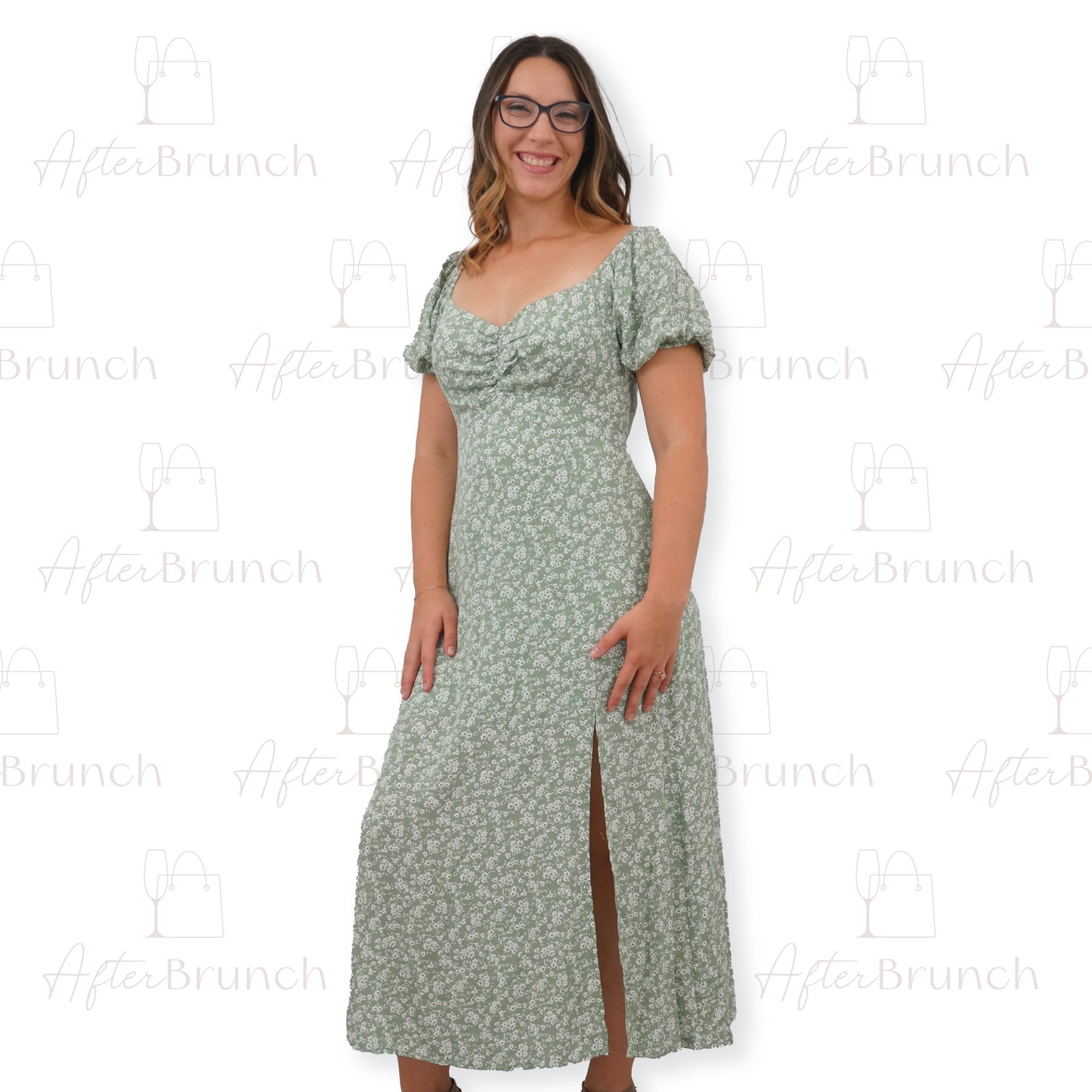 Green Garden Dress