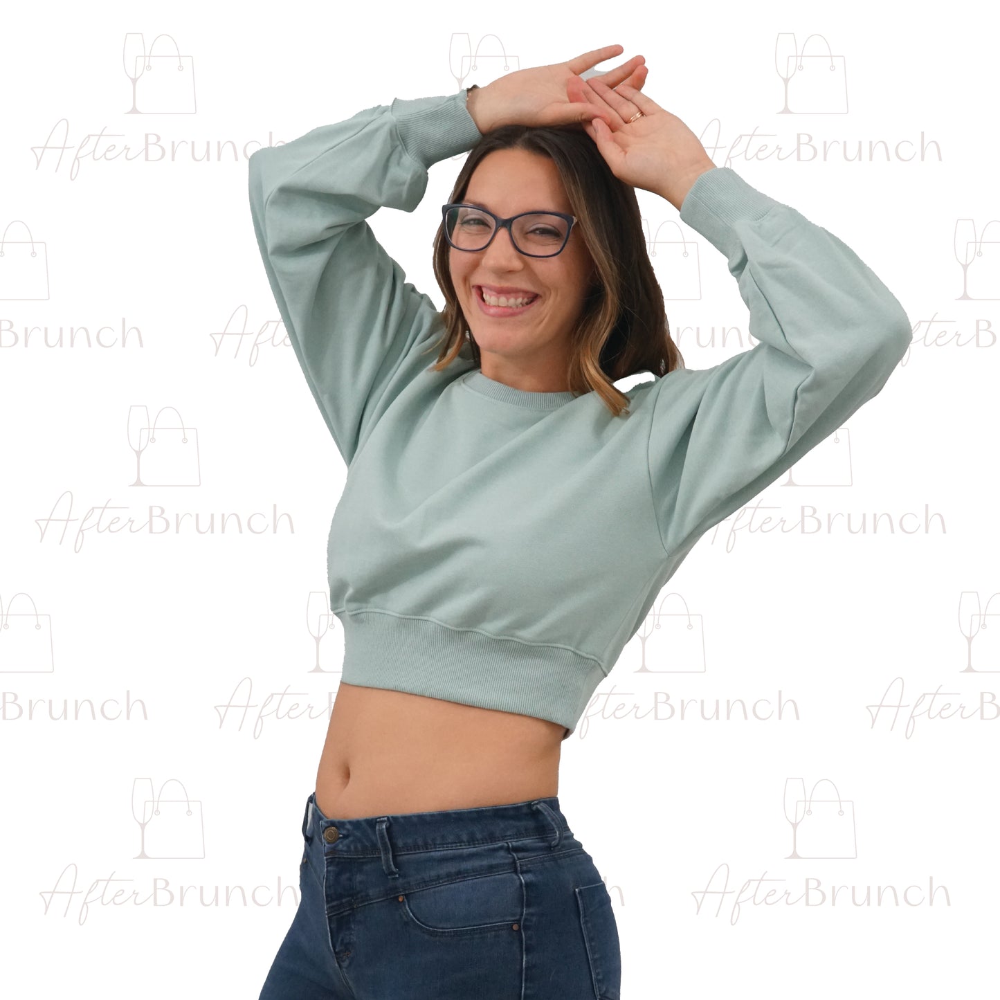 Let's Get Cozy Crop Sweatshirt