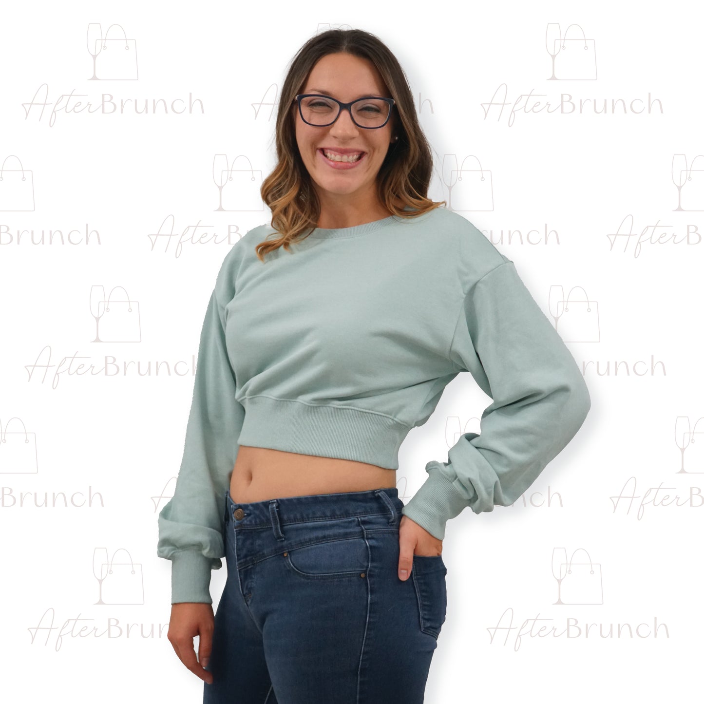 Let's Get Cozy Crop Sweatshirt